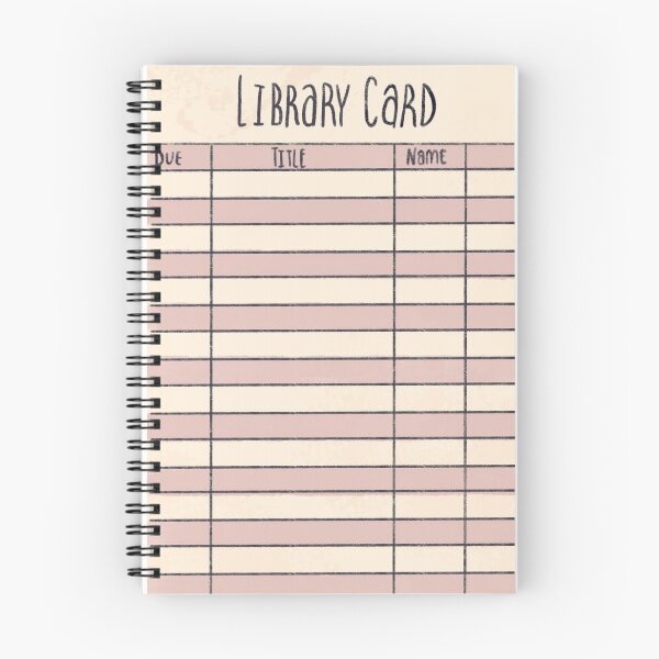 Item preview, Library Card designed and sold by Manda Lyn LaCorte.