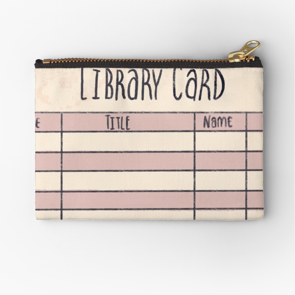 Item preview, Zipper Pouch designed and sold by livelonganddraw.
