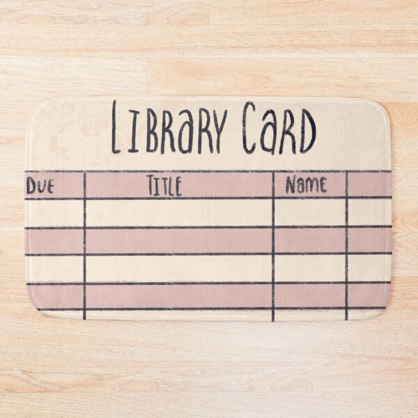 Item preview, Library Card designed and sold by Manda Lyn LaCorte.