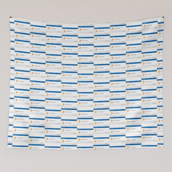Item preview, Not Enough Potato Chips Error Design designed and sold by codingpotato.