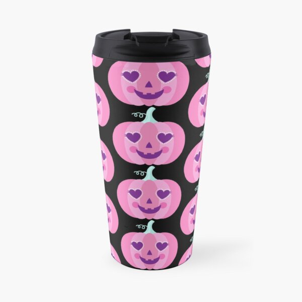 Pink Pumpkin Travel Mug