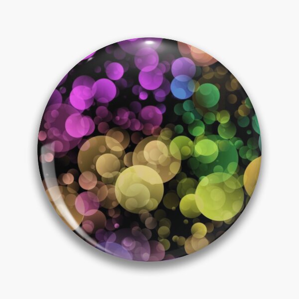 Aperçu de l'œuvre Fond d'écran Bokeh avec cercles colorés 17 créée et vendue par cnslcnr.