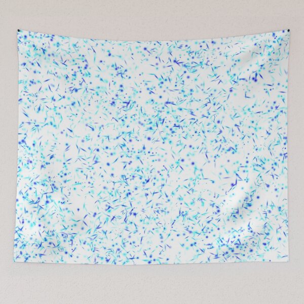Item preview, Blue and White Winter Dots and Dashes designed and sold by MixinMadness.
