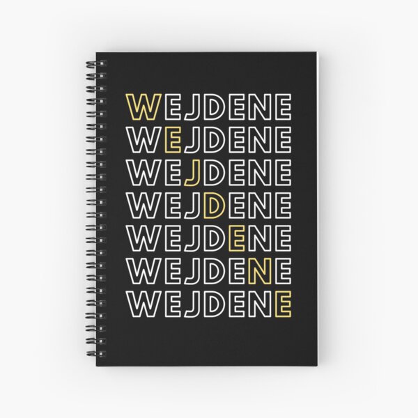 Wejdene Spiral Notebook