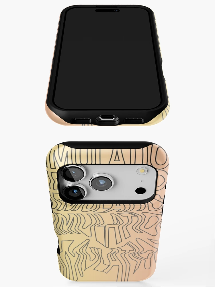 Thumbnail 3 of 4, iPhone Case, Distorted Simulation designed and sold by DJD Design.