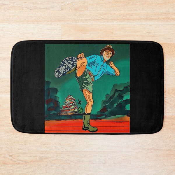 Item preview, Cool Kung fu Ninja Old Man Warrior, Karate Illustration, Gift For Man designed and sold by Seopdesigns.