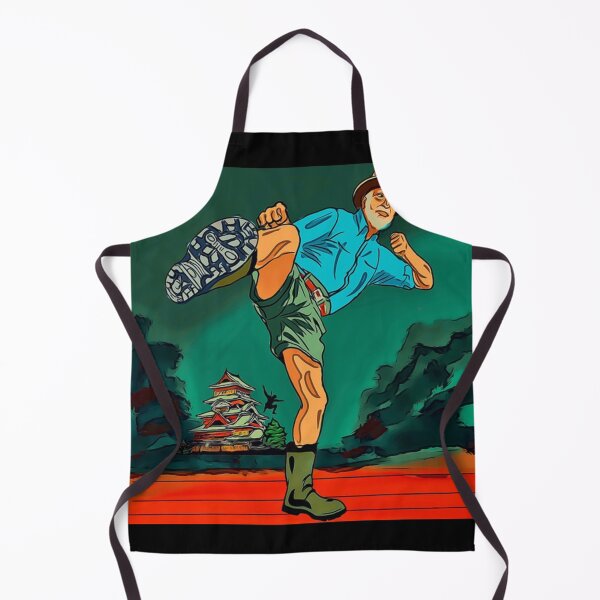 Item preview, Cool Kung fu Ninja Old Man Warrior, Karate Illustration, Gift For Man designed and sold by Seopdesigns.