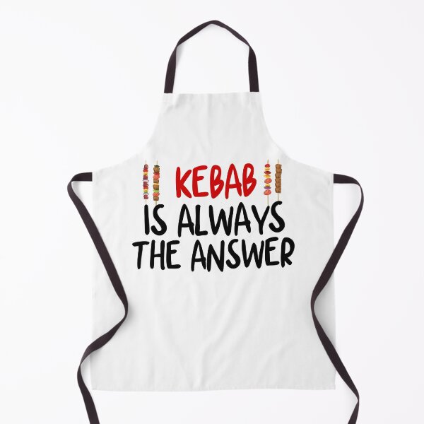 Item preview, KEBAB IS ALWAYS THE ANSWER FUNNY KEBAB T-SHIRT designed and sold by Cooltees4u1.