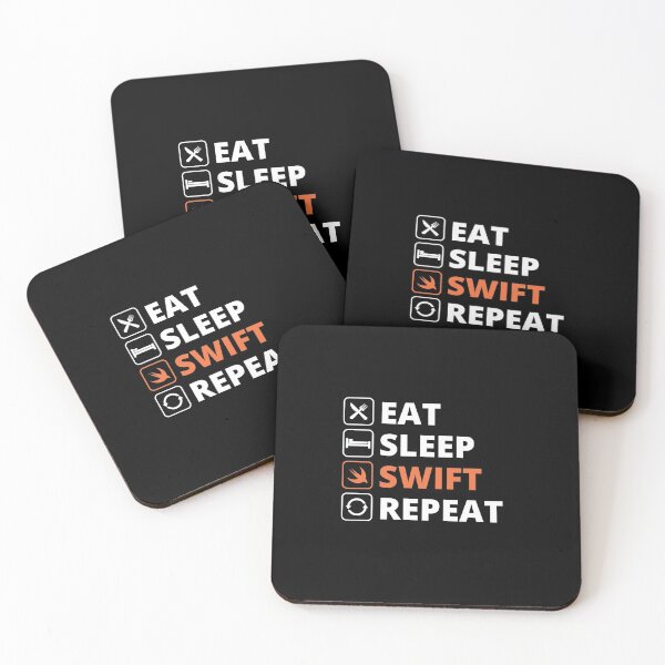 Item preview, Eat, Sleep, Swift, Repeat designed and sold by cheekygeek.