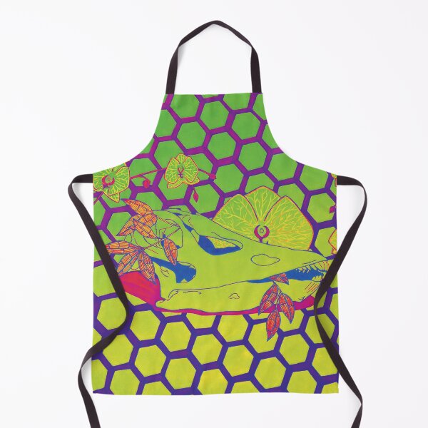Item preview, Dilophosaurus Neon designed and sold by DaisleDeadPetal.