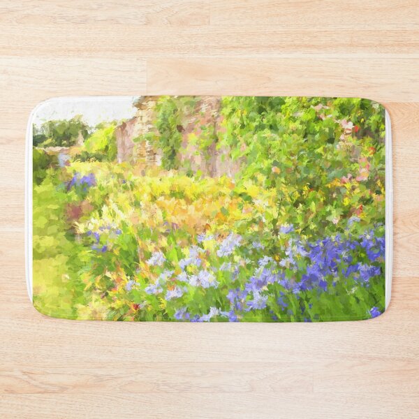 Item preview, Border with colorful flowers designed and sold by Photopat.
