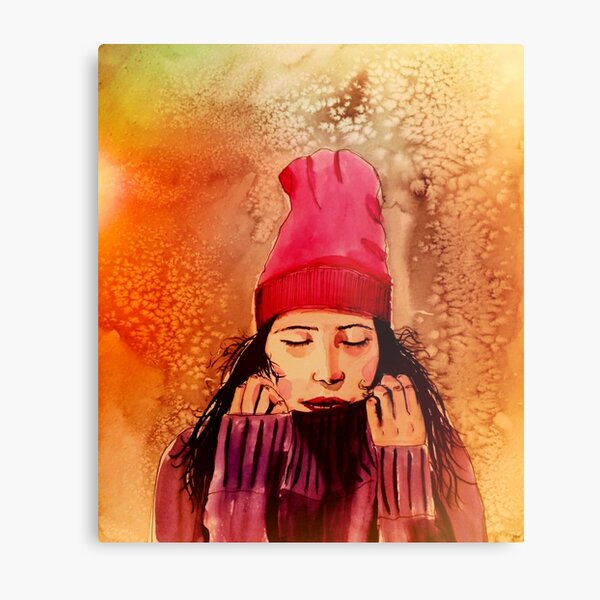 winter sun Metal Print