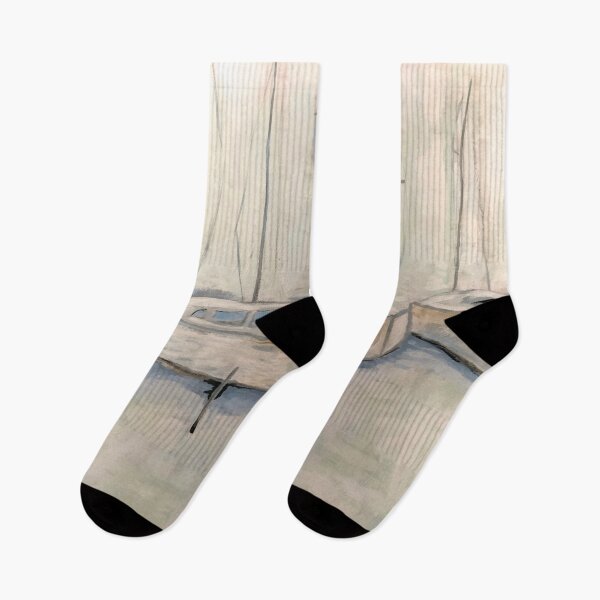 Item preview, Neutral Sailboats  designed and sold by BissyCollective.