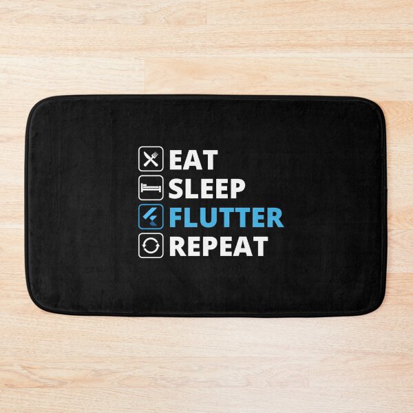 Item preview, Eat, Sleep, Flutter, Repeat designed and sold by cheekygeek.