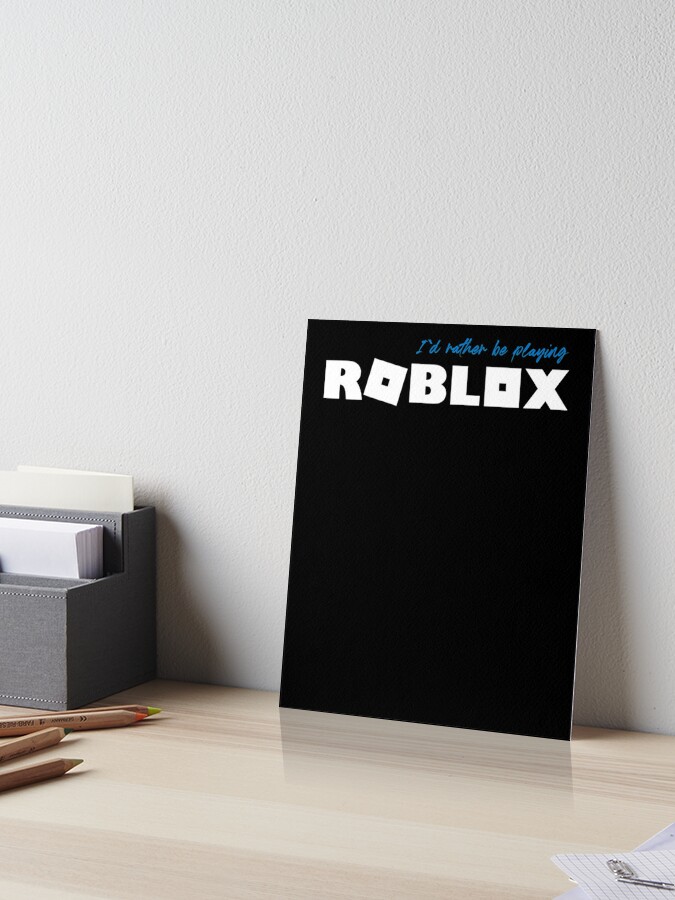 Roblox Roblox Art Board Print By Ludivinedupont Redbubble - a board roblox
