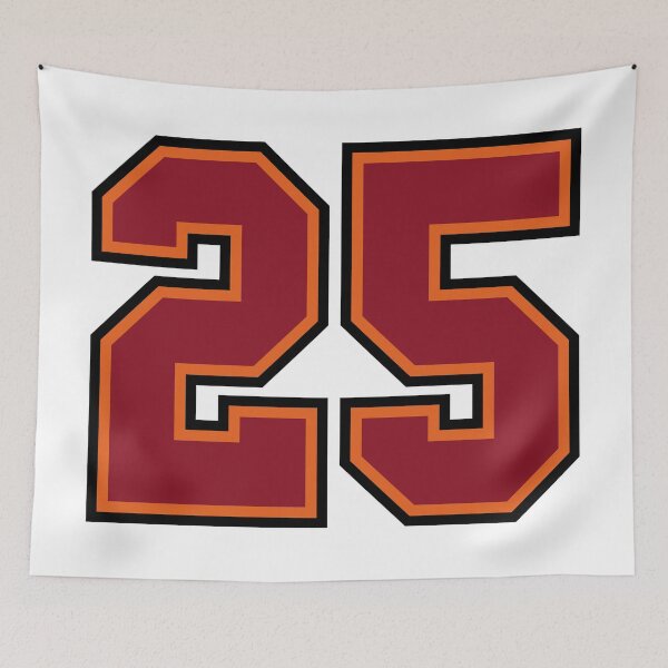 Item preview, Number 25 Sports Tampa Twenty-Five Jersey designed and sold by HelloFromAja.