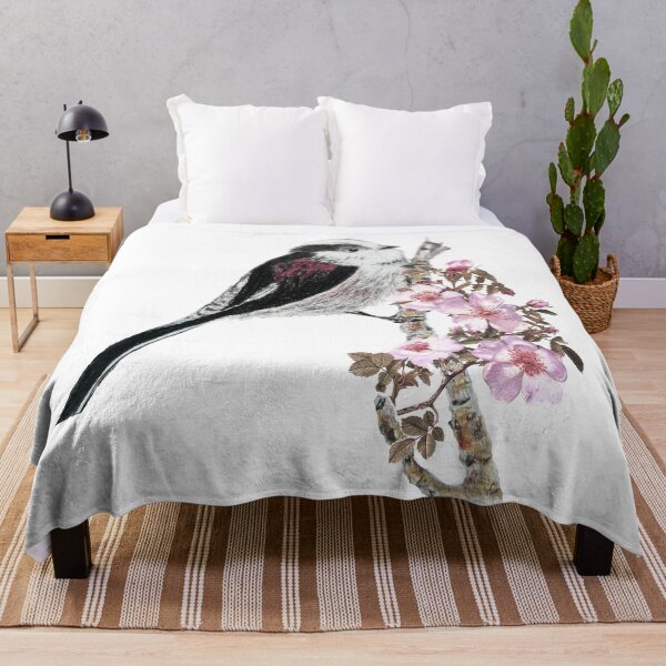 Item preview, Little Bird in the Apple Blossom designed and sold by wildseadesign.