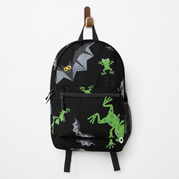 Item preview, It's Raining (Sparkly Halloween) Bats and Frogs designed and sold by VicEllisArt.