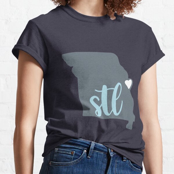 St. Louis Cardinals It's A Heart Thing Stethoscope MLB T Shirts
