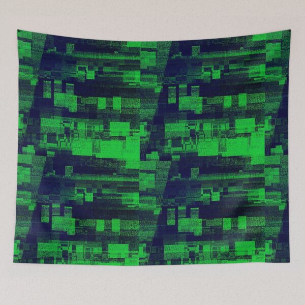 Item preview, Green glitch  designed and sold by melodiruby.