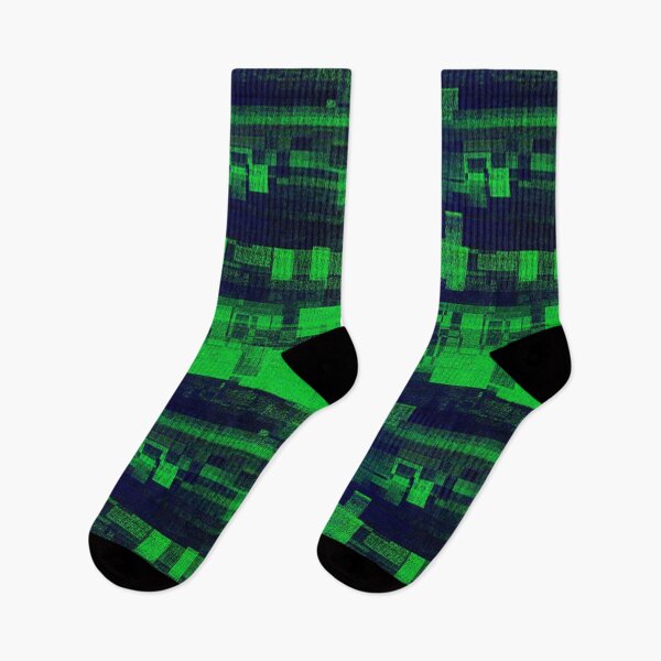 Item preview, Green glitch  designed and sold by melodiruby.