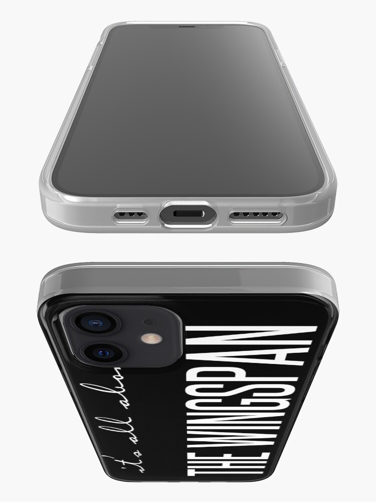 Alternate view of all about the wingspan - vertical iPhone Case & Cover
