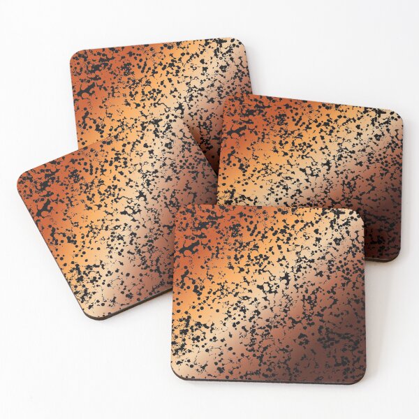 Item preview, Brown, Yellow, Orange, Black, Gradient Halloween Themed Scattered Dots Abstract designed and sold by MixinMadness.