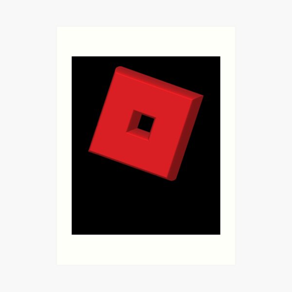Roblox Memes Art Prints Redbubble - red aesthetic roblox
