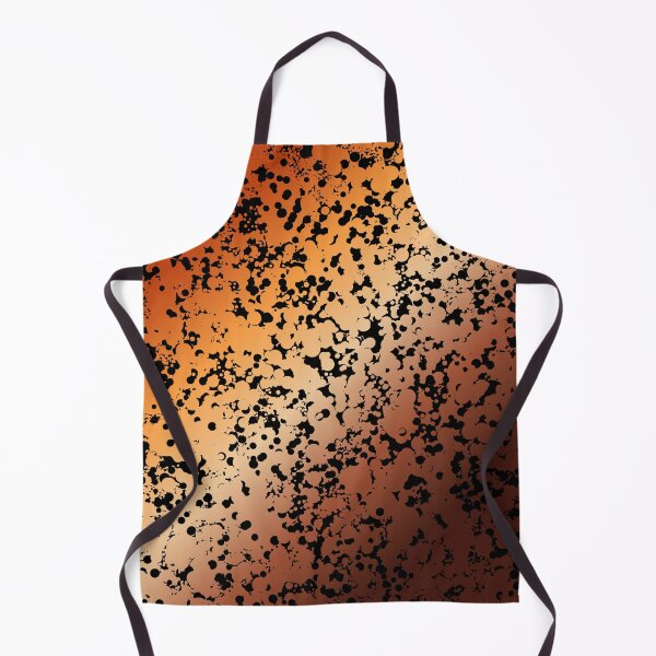 Item preview, Brown, Yellow, Orange, Black, Gradient Halloween Themed Scattered Dots Abstract designed and sold by MixinMadness.