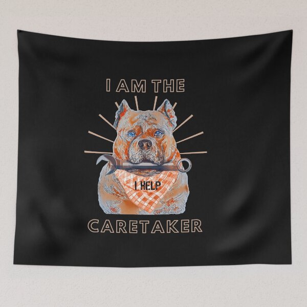 Item preview, English Bulldog caretaker designed and sold by umfhn.