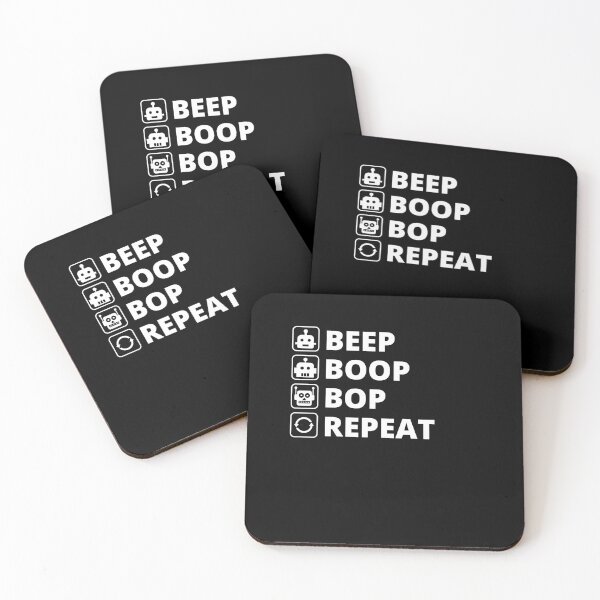 Item preview, Beep, Boop, Bop, Repeat designed and sold by cheekygeek.