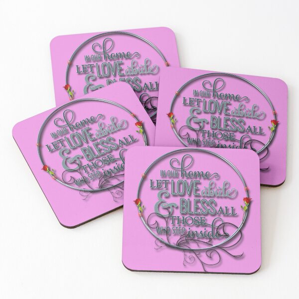 Item preview, in our home let love abide designed and sold by Sonia Jones Art.