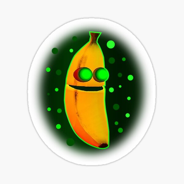 Banana Game Stickers Redbubble - banana busremix in roblox