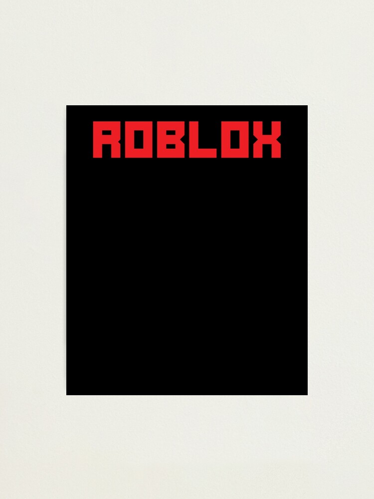 Roblox Letters T Roblox Alphabet Roblox Fon Photographic Print By Ludivinedupont Redbubble - free printable roblox alphabet