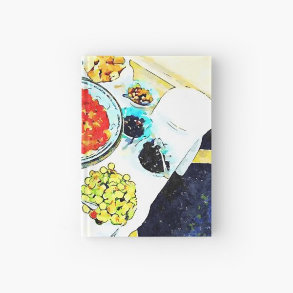 Typical dishes Hardcover Journal
