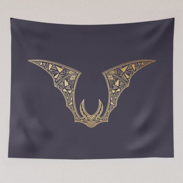 Item preview, Golden Bat geometric designed and sold by pinapurri.