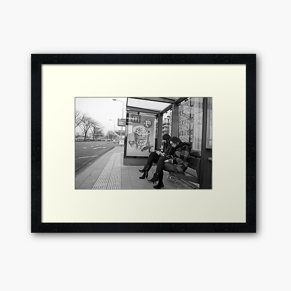 KitKat-Crossed Framed Art Print
