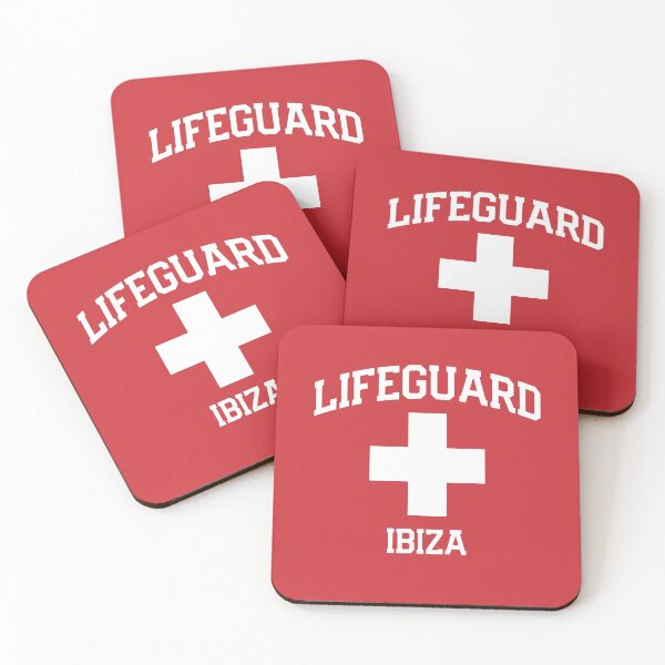 Item preview, Ibiza Lifeguard White designed and sold by thetshirtworks.