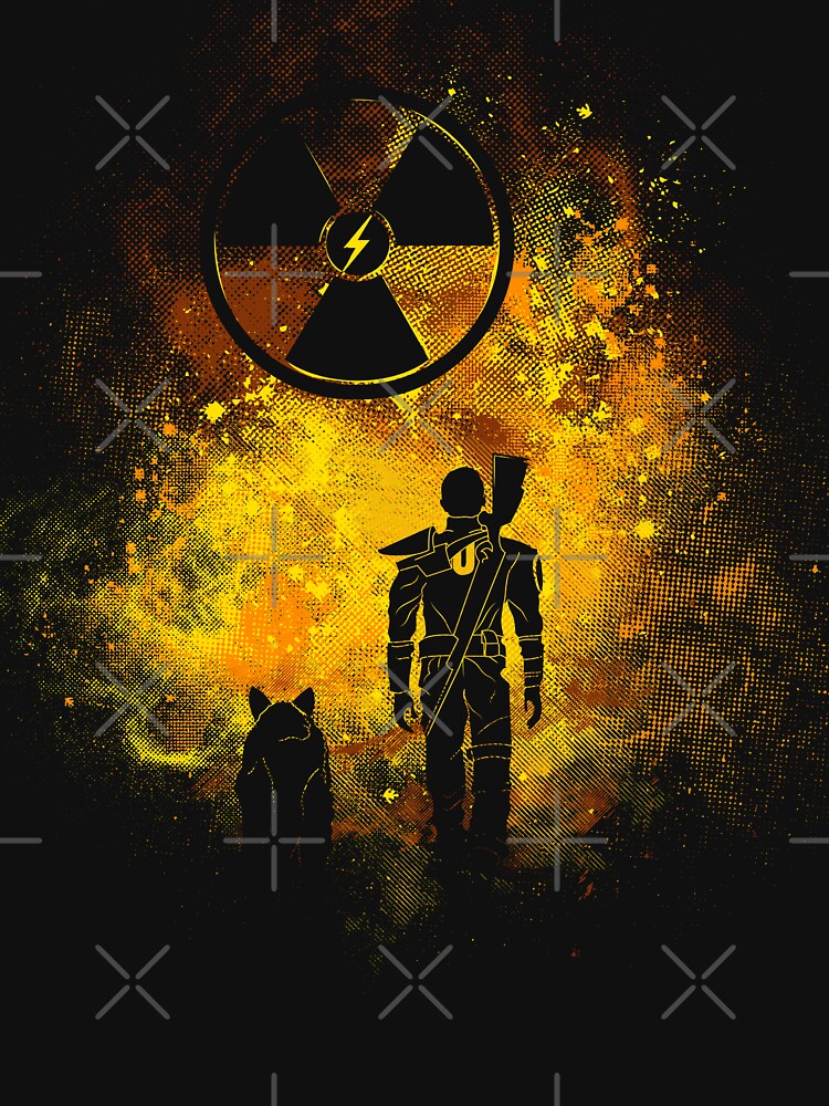 Thumbnail 7 of 7, Essential T-Shirt, Wasteland Art designed and sold by Donnie Art.