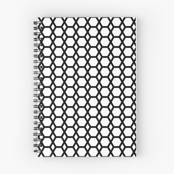 Item preview, Hexagon Pattern in Black designed and sold by belly-e-luna.