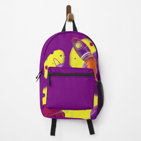 Item preview, A cartoon space rocket exploring new galaxies designed and sold by Cat N' Doodles.