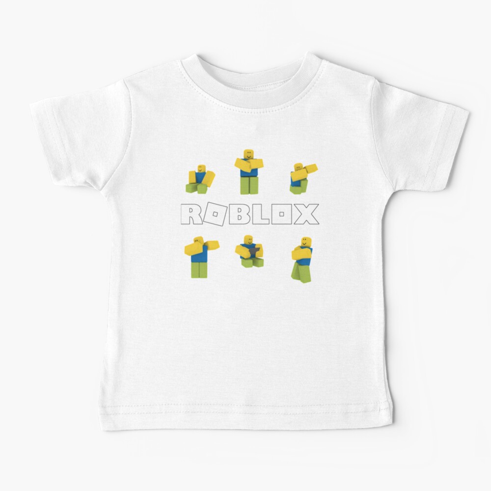 Roblox Noob Roblox Baby T Shirt By Ludivinedupont Redbubble - noob test roblox