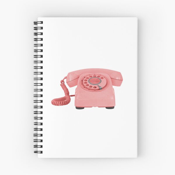 Item preview, Diseño de teléfono giratorio rosa retro designed and sold by Puffoo.