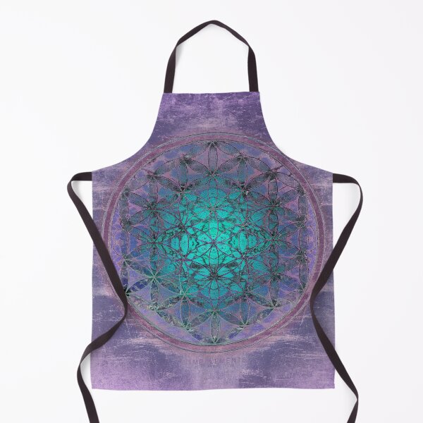 Item preview, flower of life purple aqua designed and sold by filippobassano.