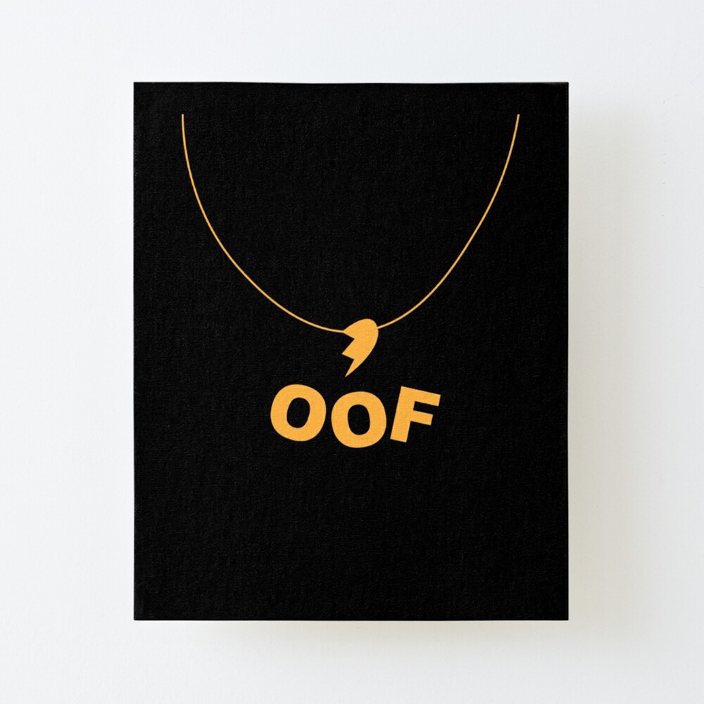 Roblox Broken Heart Necklace Gold Roblox Art Board Print By Ludivinedupont Redbubble - gold chain necklace t shirt roblox