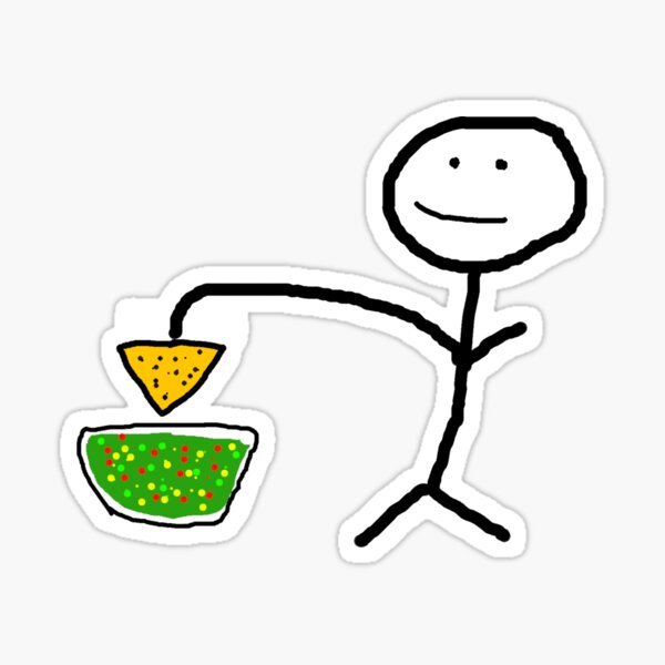 Salsa guy Sticker