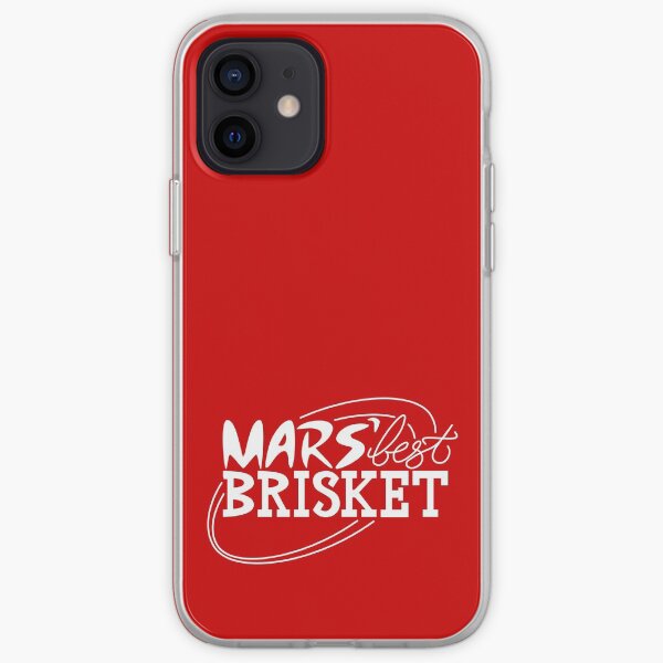 Mars' Best Brisket Official Crew Member (White) iPhone Soft Case