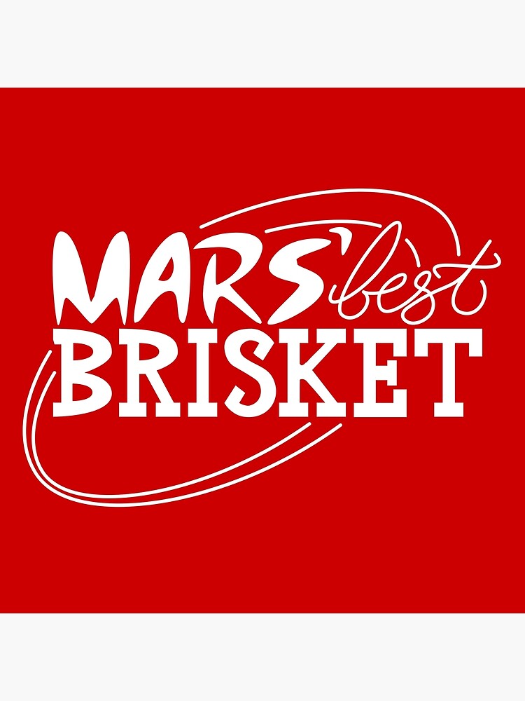 Mars' Best Brisket Official Crew Member (White) by thponders