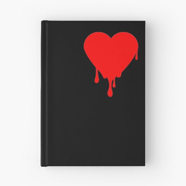 Item preview, Red  heart dripping designed and sold by Dream Imagine Create ..