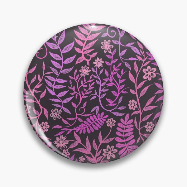 Item preview, Floral Botanical Pastel Pink and Purple Pattern  designed and sold by basselelkadi.